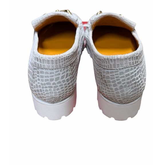 Robert Zur Broadwick Croc in White NWB Size 9 1/2AA main image 7